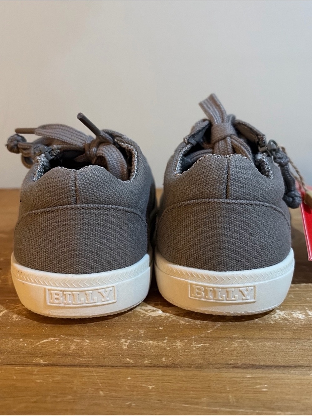 Billy Footwear Short Wrap Low Toddler Size 6XW Gray Zipper Shoes Adaptive NWT - Picture 4 of 9